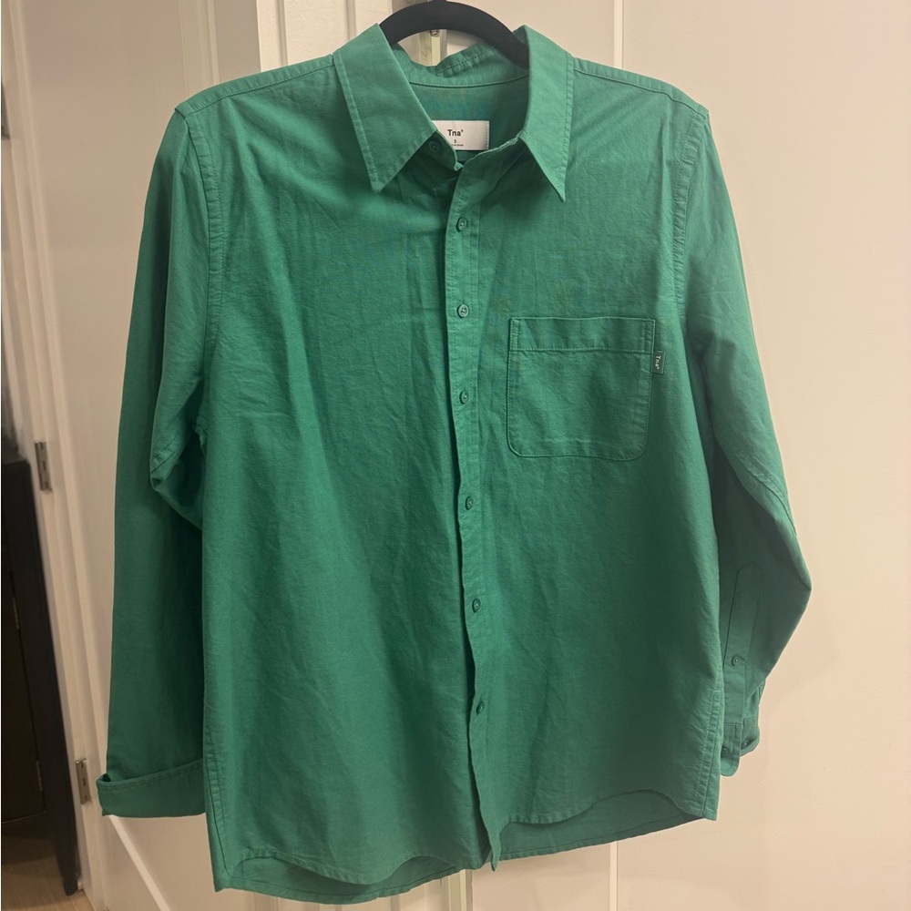 Aritzia TNA cotton button down